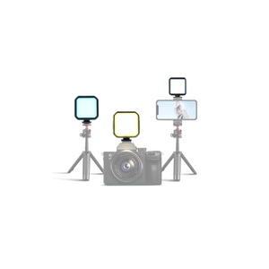 Lampe vidéo LED RVB portable MJ88, pleine couleur, 3000K-7000K, dimmable, mini, avec télécommande pour caméra vidéo - Product Image 2