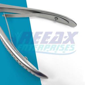 REEAX Enterprises Vente en gros Source d'alimentation manuelle à double action Taille 7.5 Instruments chirurgicaux en acier inoxydable Base droite - Product Image 6