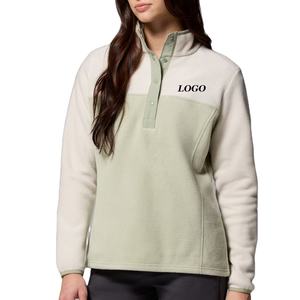 Sudadera de Mujer con Diseño de Bloques de Color para Compradores al por Mayor con Servicio OEM con Diseño de Logotipo Personalizado, Tela de Alta Calidad para Mayor Comodidad - Product Image 1