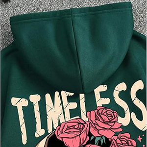 Sweat à capuche Streetwear avec coupe surdimensionnée polaire intérieure options de couleur audacieuse sweat à capuche personnalisé pour les jeunes idéal pour les vêtements de l'école sweats à capuche personnalisés - Product Image 4