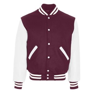 2025 Custom Wholesale Men's Varsity Jacket with Woolen Fabric Eco-Friendly <b>Winter</b> Season Lettering Women's Version Available - Product Image 4