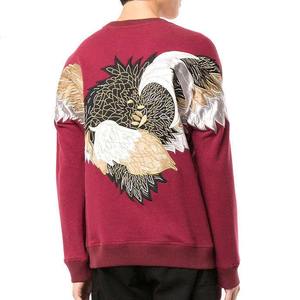 Sudaderas extragrandes de algodón pesado para hombre, ropa de calle térmica con logotipo personalizado y hombros caídos para invierno, venta al por mayor, diseño liso - Product Image 3