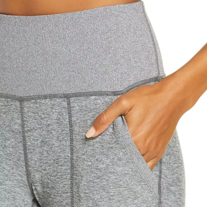 Mallas deportivas para mujer, pantalones de yoga de cintura alta con control de barriga, ropa deportiva elástica sin costuras - Product Image 4