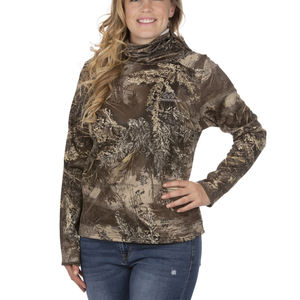 เสื้อมีฮู้ดสำหรับผู้หญิงผ้าคอตตอนพิมพ์ลายต้นไม้ในป่าชุดล่าสัตว์ลายพรางพิมพ์ตัวอักษรเสื้อฮาราจูกุ - Product Image 2