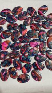 อัญมณีทรงหลวมเคลือบเงาหอยนางรมสีชมพูธรรมชาติตามสั่งสำหรับทำเครื่องประดับราคาประหยัด - Product Image 3