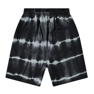 Short Tie-Dye grande taille pour garçons, imprimé par sublimation, couleur noir et blanc, prix de gros, design personnalisé, short d'entraînement élégant - Product Image 2
