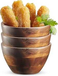 สีและเสร็จสิ้นชามมีโทนสีน้ำตาลปานกลางที่มีรูปแบบสีธรรมชาติและการหมุนของเมล็ดพืชตั้งแต่น้ำผึ้งที่มีน้ำหนักเบา - Product Image 3