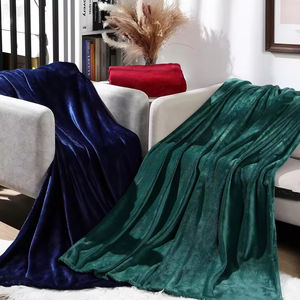 Meilleur fournisseur de couvertures thermiques personnalisées, motif uni, tricot en coton, douces et confortables pour la maison - Product Image 4