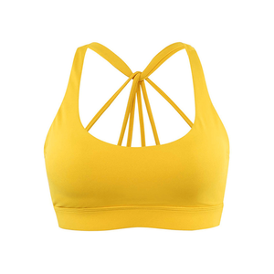 Sujetador Deportivo de Yoga de Secado Rápido y Alta Sujeción para Mujer, Talla Grande, con Logotipo Frontal, para Gimnasio, Entrenamiento, Fitness - Product Image 4