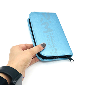 ชุดอุปกรณ์ทำความสะอาดขนตาแบบรูดซิปมีให้เลือกทุกสีและขนาดพร้อมกระเป๋าหนัง - Product Image 5