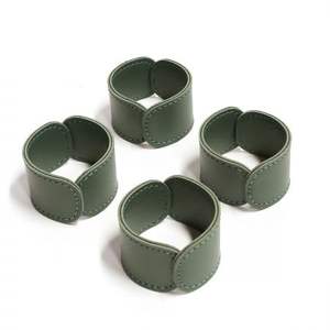 Servilleteros de cuero duraderos con aspecto artesanal para un lugar elegante y fines gastronómicos diarios a largo plazo - Product Image 6