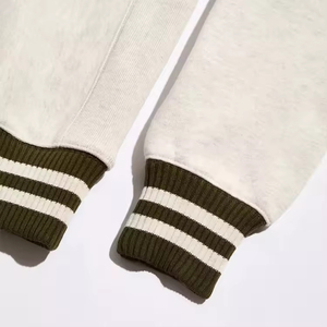 Sweat-shirt à col rond côtelé personnalisé de meilleure qualité en gros Sweat-shirt en coton pour hommes 2025 Slim Fit - Product Image 4