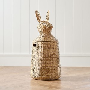 Panier de rangement en forme de grenouille fait à la main, organisateur pour enfants, conteneur, panier de rangement en jacinthe d'eau - Product Image 6
