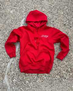 Sweat à capuche d'hiver coupe classique avec broderie et tissu polaire écologique, design unisexe - Qualité unique en gros - Product Image 1