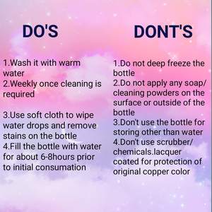 ขวดน้ำทำจากทองแดงหลากสีสำหรับโยคะทนทานและเชื่อถือได้บางเฉียบ - Product Image 6