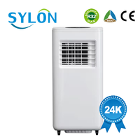 Climatiseur Portable 24000 BTU 2,5 CV à Inverter, Économe en Énergie, avec Télécommande, Refroidissement Rapide, Vente en Gros
