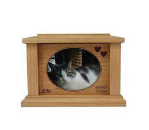 Hot Selling American Style Modern Pet Memorial <b>Urns</b> Cat and Dog Ashes Quality Keepsake <b>Urns</b> with Photo Frame - Product Image 3