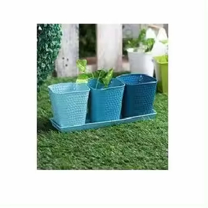 JARDIN ANTIQUE DORÉ NOUVELLE BOÎTE À FENÊTRE RONDE EN LAITON PLANTEUR JARDIN FRANÇAIS PLANTEUR DE JARDIN DE TOIT - Product Image 5