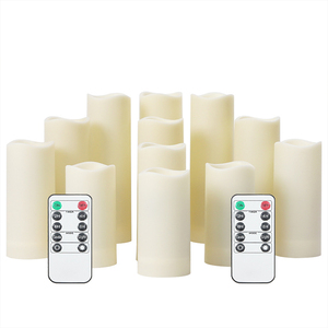 Nến <span class=keywords><strong>LED</strong></span> Ngọn Lửa Thật 3D Nến Điều Khiển Từ Xa Chạy Bằng Pin Điện Tử Cho Gia Đình Phòng Ngủ Tiệc Cưới Lễ Hội - Product Image 1