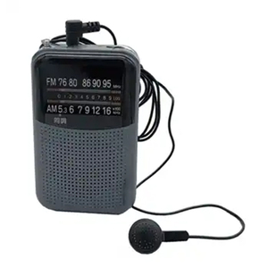 Radio d'urgence rechargeable alimentée par batterie - Product Image 1