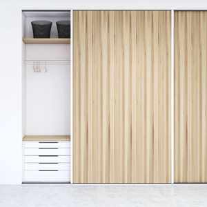 Armoire de chambre à coucher moderne en chêne massif, écologique, multifonctionnelle, avec charnières de porte - Product Image 6