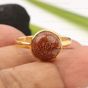 แหวนทองสีน้ำตาลมาใหม่ขนาด10มม. ทรงกลม925เงินสเตอร์ลิง18K ชุบทองอัญมณีครบรอบ - Product Image 6