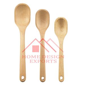 Cuillère en bois de qualité export, cuillère en bois avec logo personnalisé, cuillères à dégustation en bois, ustensiles de service écologiques pour la pâtisserie - Product Image 4