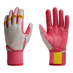 Superior Grip Leather Batting Gloves Customizable Design & Logo Eco-Friendly Durable Baseball Training Premium Quality - Product Image 1