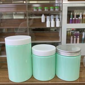 Frascos de plástico PET blanco de grado alimenticio de fábrica de Vietnam, tarros vacíos de crema para ojos, contenedor en 4oz 8oz 300ml 500ml 16oz formas - Product Image 4