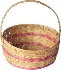 Impresionante cesta de almacenamiento con asa para el hogar, utensilios de cocina decorativos de Color Natural para huevo, frutas, verduras, cestas de almacenamiento de Bambú - Product Image 5