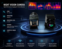 Module de caméra thermique non refroidie 640x512 50Hz IP67 pour drone UAV, inspection incendie, sécurité et sauvetage