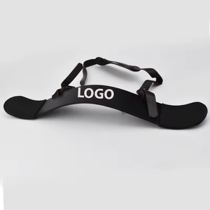 2026 Accesorios de Fitness de Neopreno de Alta Resistencia para Curl de Bíceps y Tríceps, con Logotipo Personalizado, para Uso en Gimnasios y Entrenamiento Muscular - Product Image 2