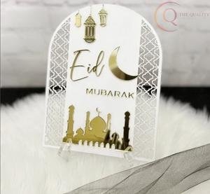 Calendario de Escritorio de Metal de Lujo para Ramadán con Color y Logotipo Personalizables para Decoración de Escritorio y Regalos |   Agrega un Atractivo Festivo y Elegante - Product Image 3