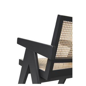 Customizable Modern <b>Dining</b> <b>Chair</b> High Quality <b>Rattan</b> Solid Wood Frame for Home Hotel Bar Furniture High Design Home Bar - Product Image 3