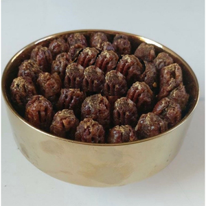 Bol de service en chocolat de table écologique Bol de forme ovale en métal doré de qualité supérieure pour les restaurants d'hôtels Bol de service sucré - Product Image 6