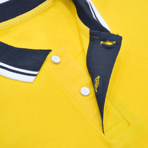 Polo para hombre, diseño básico sólido, ajuste cómodo para hombre, oficina de negocios, informal, Polo de manga corta para hombre, tela de mezcla de algodón - Product Image 4