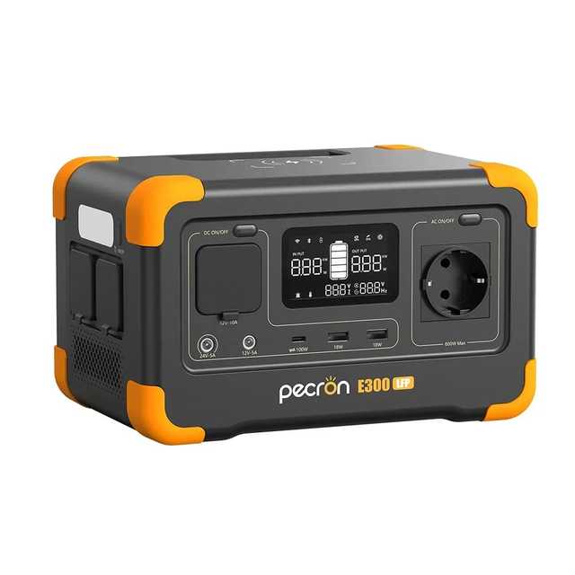 Portable Power Station 600W 288Wh LiFePO4 Battery Backup Generator for Camping Car Emergency
