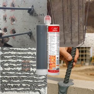 Ancrage chimique époxy à deux composants sans styrène de 650 ml pour les systèmes de fixation du béton, de la brique et de la pierre - Product Image 4