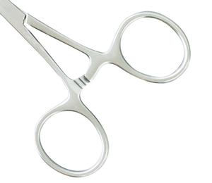 Pinzas de toalla manuales de acero inoxidable de 5 pulgadas (Backhaus) Abrazadera de toalla de fuente de alimentación manual - Product Image 3