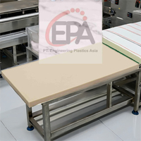 Langlebige Starke PP Graue Platte 10mm X 1,22m X 2,44m Extrusionsqualität Lebensmittelqualität UV-Beständig Flammhemmend Antistatisch EPA Marke