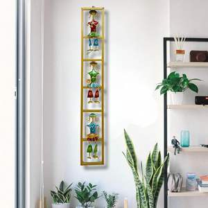 Elegante Decoración de Pared de Metal Indio Ecológica para Mejorar el Ambiente Contemporáneo con una Arte Refinada - Product Image 3