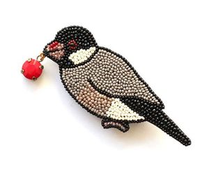 Meilleure qualité nouveau Design fil de lingot broches en gros broches perlées à bas prix belle mode chat visage broche #007485848 - Product Image 4