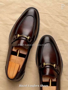 Zapatos mocasines de cuero de calidad de exportación, antideslizantes a la moda para un uso cómodo en la oficina, perfectos para el uso diario, zapatos de primera calidad - Product Image 2
