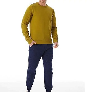 Sudaderas cálidas de invierno para hombre, ropa informal de algodón ligera, estilo ajustado, cuello redondo, fabricante de fábrica, sudadera transpirable - Product Image 6