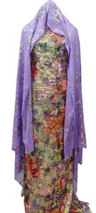 Ensemble de robe de mariée somalienne en soie 100% tissée, unie, écologique, luxueuse et traditionnelle pour filles - Product Image 5