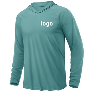Diseño gratuito personalizado Camo transpirable UPF 50 pesca camisas sublimadas manga larga Jersey capucha impermeable Unisex pesca desgaste hombres - Product Image 2