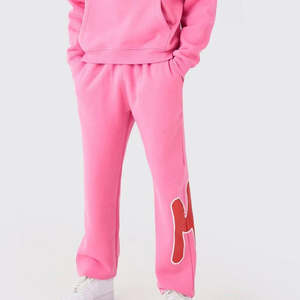 Conjunto Deportivo de Invierno para Hombre, Personalizado con Estampado a Color, Corte Regular, Sudadera con Capucha, Pantalones Deportivos, Secado Rápido, Transpirable, Ligero, Color Sólido - Product Image 2