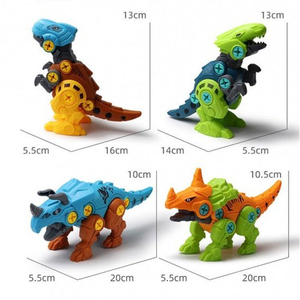 Giocattolo Dinosauro Fai-da-Te per Bambini con Trapano in Plastica - Product Image 4