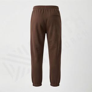 Drawstring Zip Pocket Loose Straight Stack Baggy Sweatpants Cotton Terry Heavyweight <b>Trousers</b> <b>Men</b> Streetwear Thick Warm <b>Trousers</b> - Product Image 2