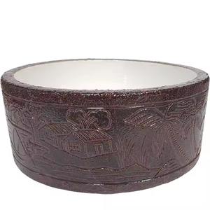 อ่างล้างจานทรงกลมเซรามิกสำหรับห้องน้ำส่งตรงจากโรงงาน - Product Image 1